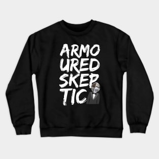 Armoured Skeptic Graphiti (White) Crewneck Sweatshirt